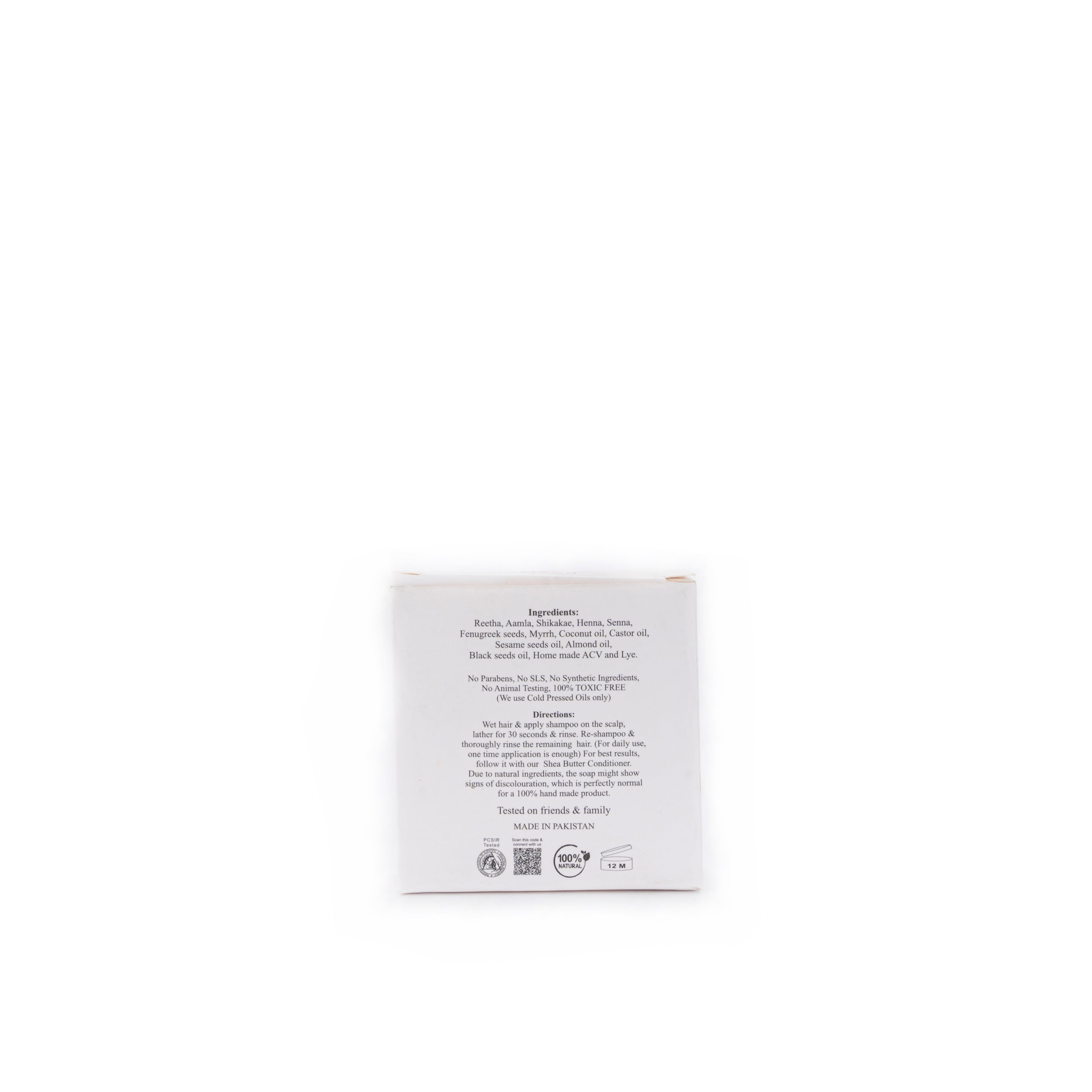 Asian Black Shampoo Bar